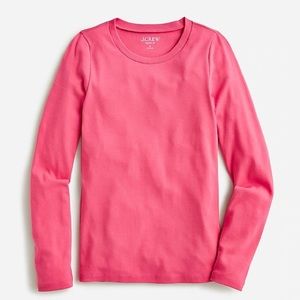 J. Crew perfect-fit long-sleeve crew-neck t-shirt NWT